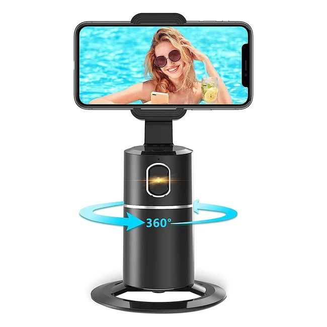 Support téléphone intelligent selfie stick camera suivi AI automatique photos et vidéos 360 stream live appels vidéo caméraman vlog chat vidéo en direct
