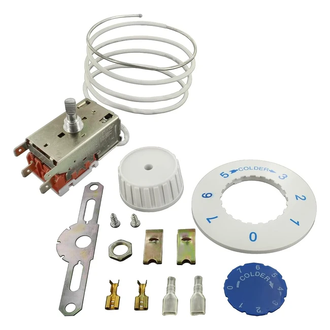 Kit Termostato Universal VC1 para Refrigerador - Paxanpax 53UN10 - Color Platead