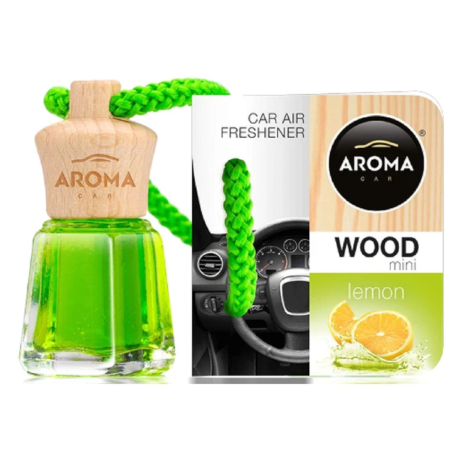 Dsodorisant Voiture Mini Wood Citron 4ml - Aroma Car