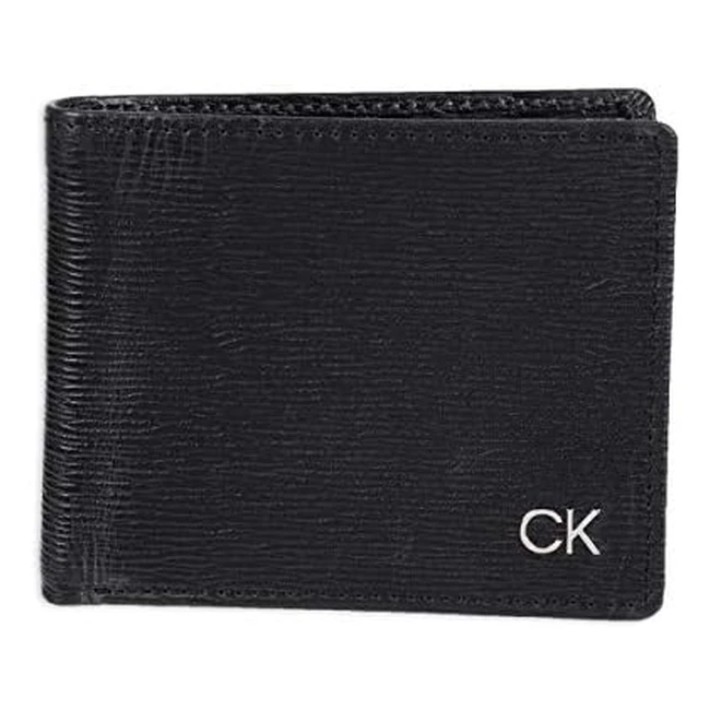 Calvin Klein Men's RFID Blocking Leather Bifold Wallet - Extra Capacity, Luxurious Design