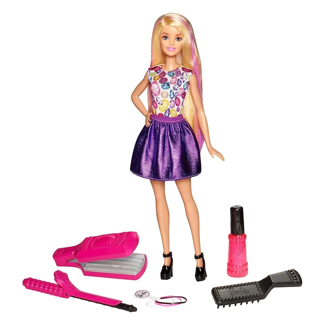 Barbie Crimp & Curl Doll - Create Gorgeous Hairstyles - Amazon Exclusive