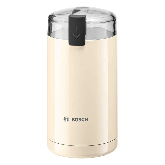 Molinillo de Café Bosch TSM6A017C - Potencia 180W - Capacidad 75g - Color Beige