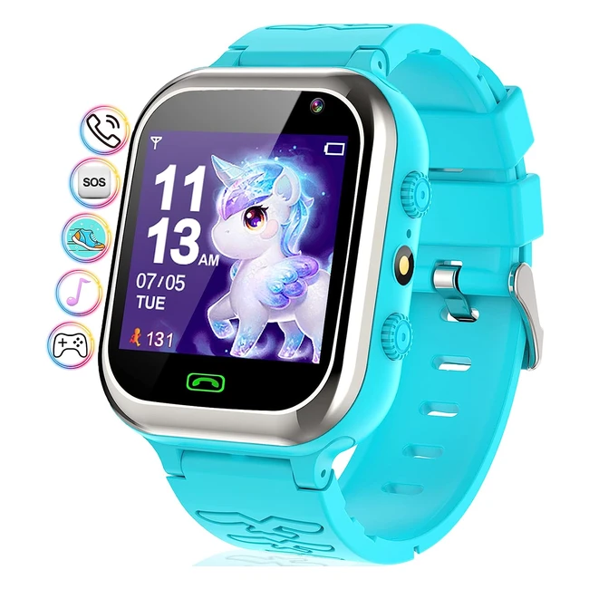 Smartwatch per bambini orologio intelligente telefon per bambini SOS contapa