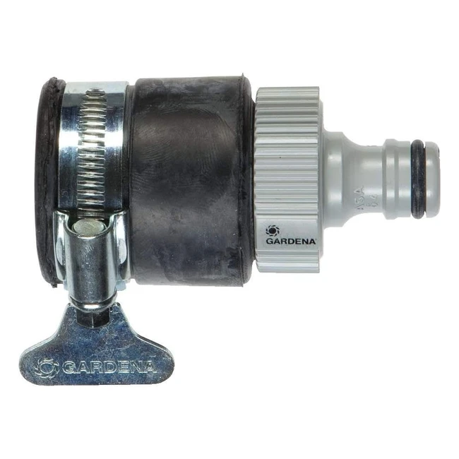 Connecteur rond pour robinet Gardena, résistant à la corrosion, sans outil, diamètre 15-20mm