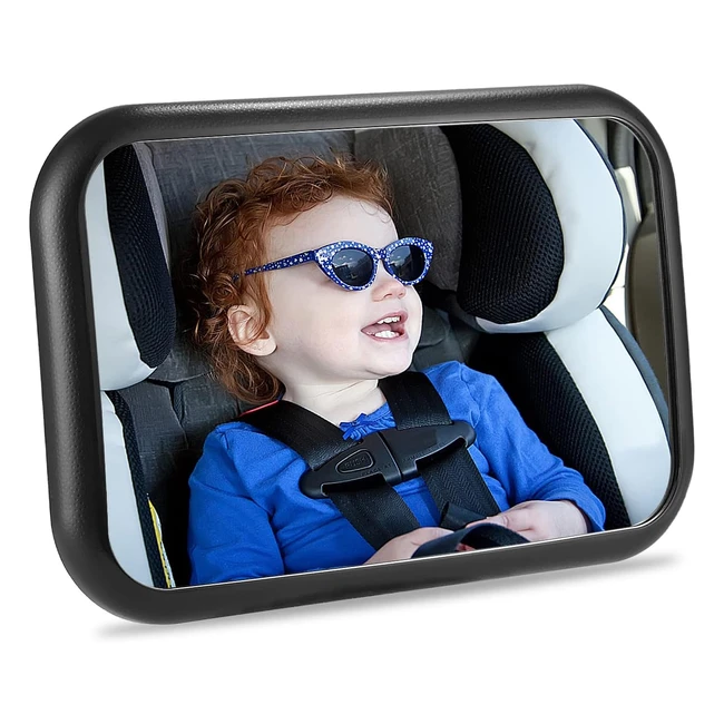Specchietto Retrovisore Bambini Auto Neonato Sicurezza Regolabile - 1 in Vendit