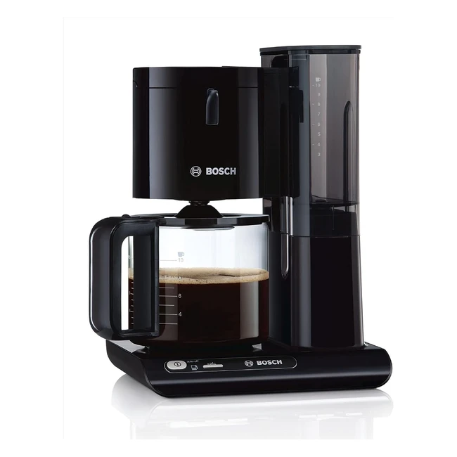 Bosch Styline TKA8013GB Filter Coffee Machine - Brews 10-15 Cups - Aroma Sensor - Removable Water Tank