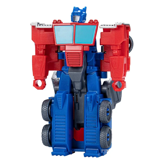 Transformers Spielzeug Earthspark 1Step Flip Changer Optimus Prime Actionfigur 10 cm Roboterspielzeug