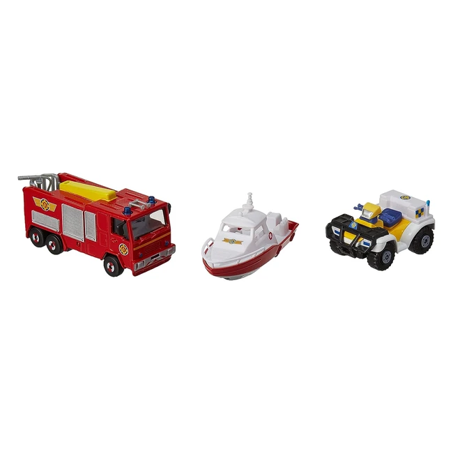 Set Veicolo Pompiere Sam - Dickie Toys 203099629401