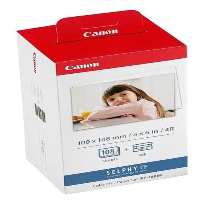 Carta fotografica Canon CP740 per Selphy CP 740 - 108 fogli A6 100x148mm