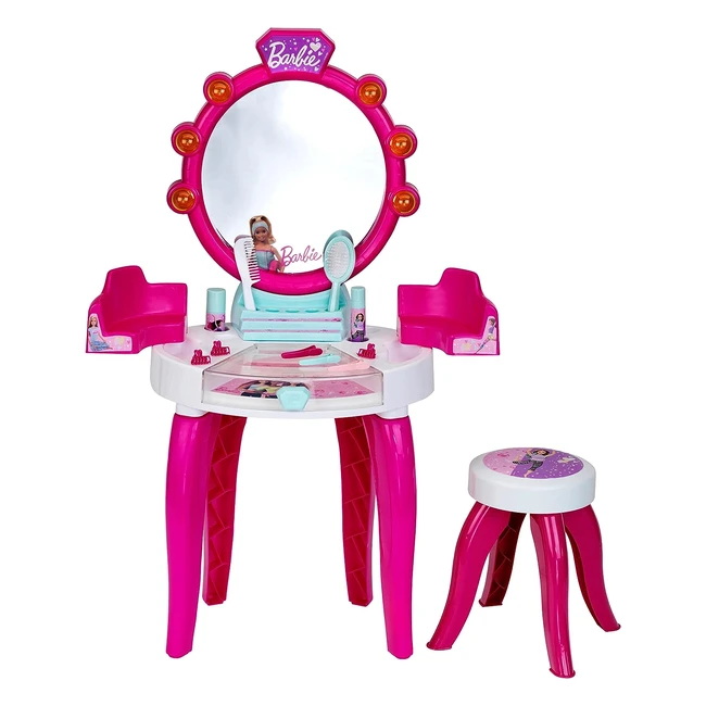 Theo Klein 5328 Barbie Beauty Salon - Effetti Luminosi e Sonori - Accessori per 