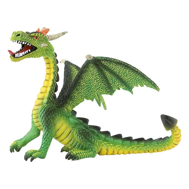 Figurine Dragon Volant Vert Bullyland 75593 - Taille 11 cm