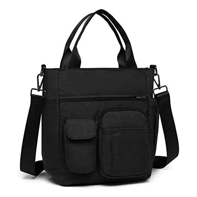 Kono Multi Pockets Handbag Crossbody Messenger Bag - Casual Shoulder Bags for Men Women - Reference: 12345 - Waterproof