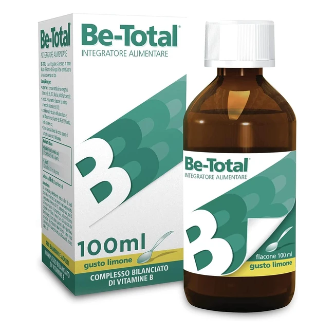 Be Total Liquido Integratore Alimentare di Vitamine B - Supporto Sistema Immunit