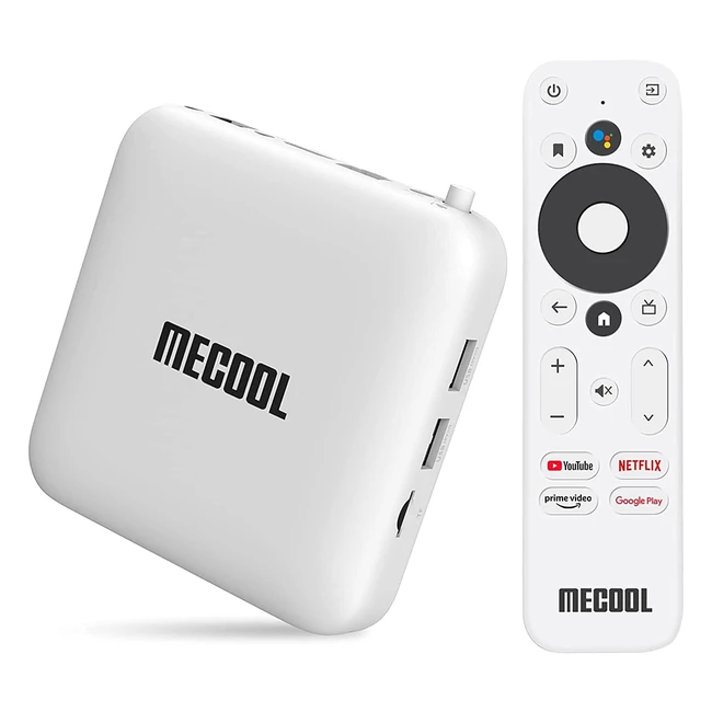 Android TV Box 100 Mecool KM2 - Netflix Certifi - Amlogic S905X2B - 4K Streami