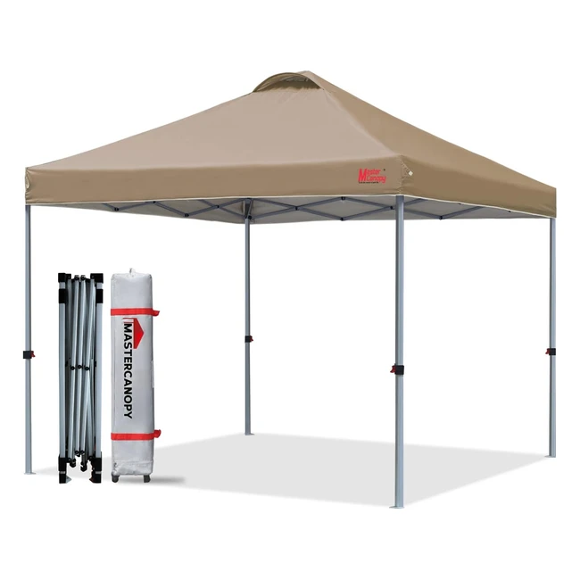 MasterCanopy Popup Canopy Zelt kommerzielles Instant-Zelt mit Rolltasche Sandb