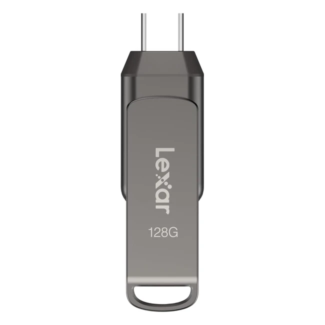 Lexar 128GB JumpDrive Dual Drive D400 USB 3.1 Type-C/A Flash Drive