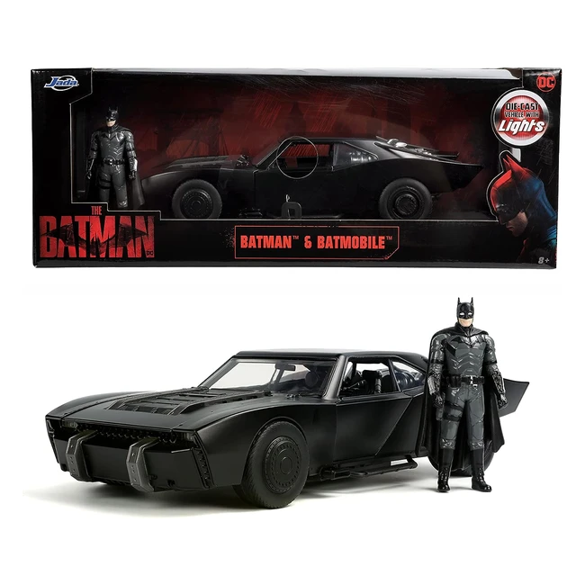 Jada The Batman 118 Die Cast Vehicle with Figure - Colore Black 253216002