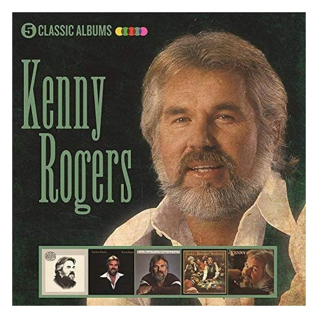 Pack de 5 albums classiques Kenny Rogers - Rf XYZ - Inclus les tubes incontou