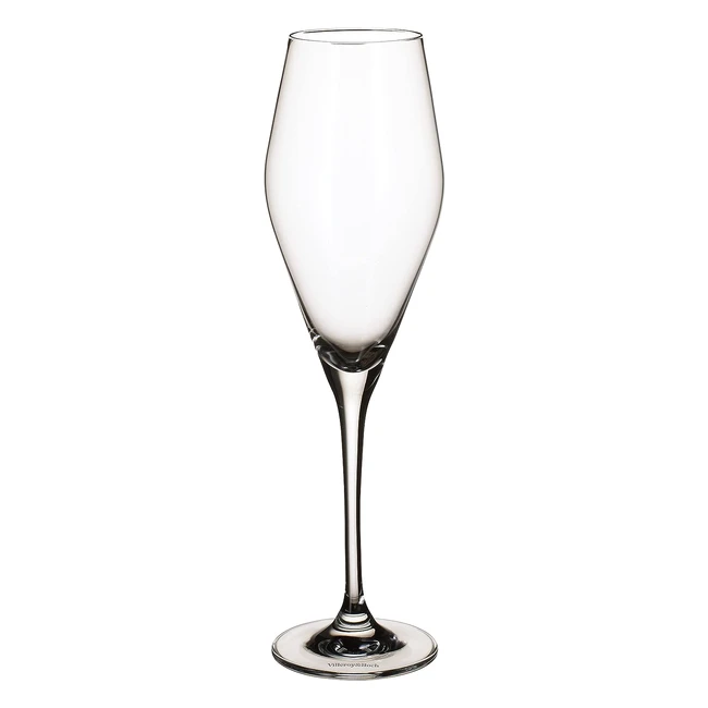 Villeroy & Boch La Divina - Jeu de 4 verres à champagne en verre cristallin 260 ml