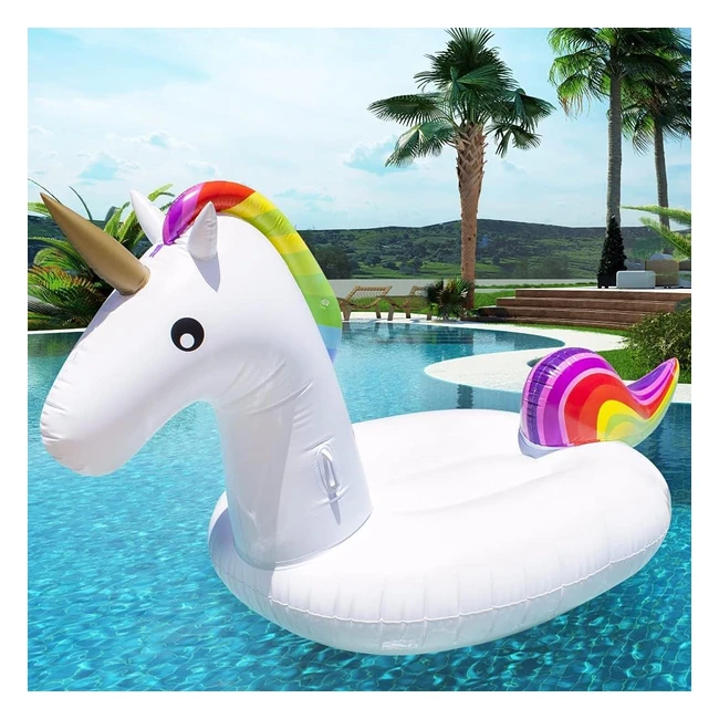 Juguete piscina unicornio hinchable 200x100x90cm - Dracarys