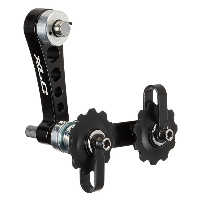 XLC Chain Tensioner Black - Adjustable & Reliable - Perfect for Singlespeed Hubs - #1 Choice for Cyclists