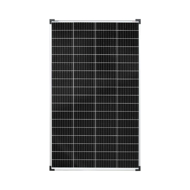 Panel Solar Monocristalino 140W 12V - Ideal para Autocaravana Vivienda Jardn