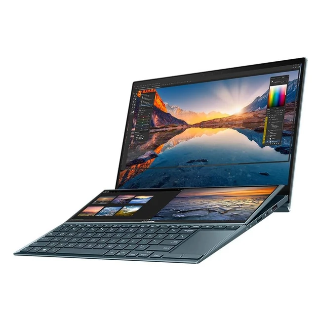 ASUS ZenBook Duo UX482EG 14-inch Full HD Dualscreen Laptop - Intel i7-1165G7, NVIDIA GeForce MX450, 16GB RAM, 512GB SSD