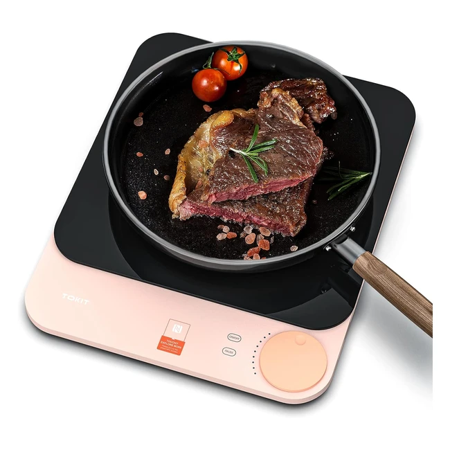 Plaque de cuisson induction portable 16mm ultramince Tokit 2100W