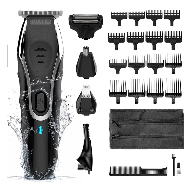 Wahl Aqua Blade 10-in-1 Multigroomer - Precision Trimming, Wet & Dry Use