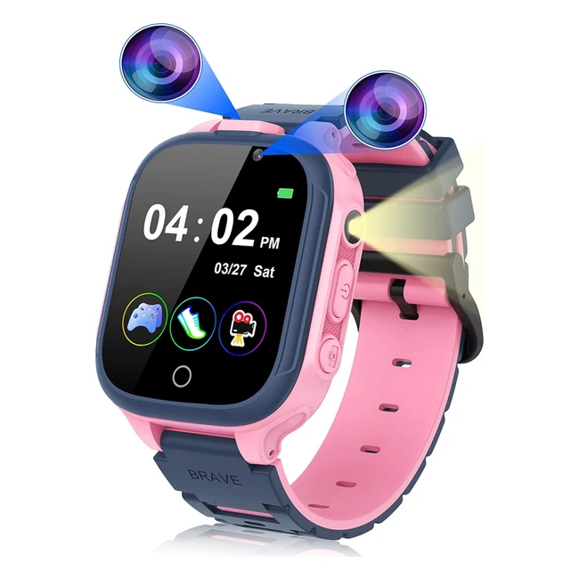 Smartwatch per bambini 14 giochi contapassi calorico 2 fotocamera torcia lettore