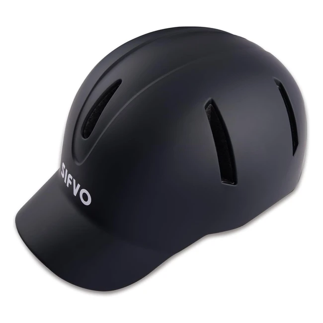 Stylish Sifvo Bike Helmet - Maximum Protection Modern Design Comfortable Fit