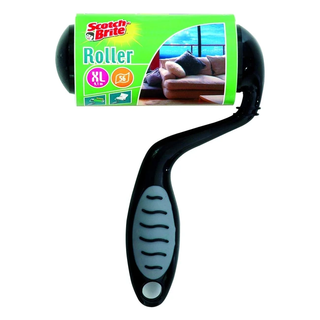 ScotchBrite FSR XL Large Surfaces Roller - Removes Dust, Lint, Fuzz, and Hair - Easy to Use