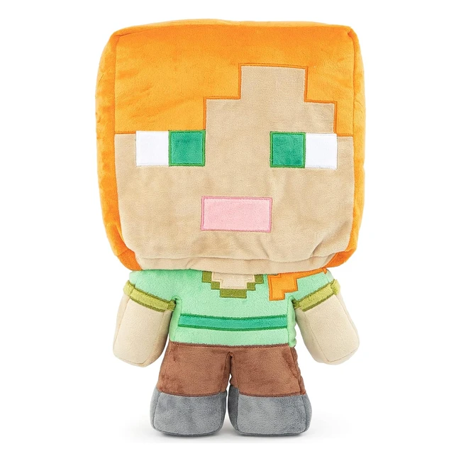 Cuscino Sagomato Minecraft Alex - Design Colorato e Divertente