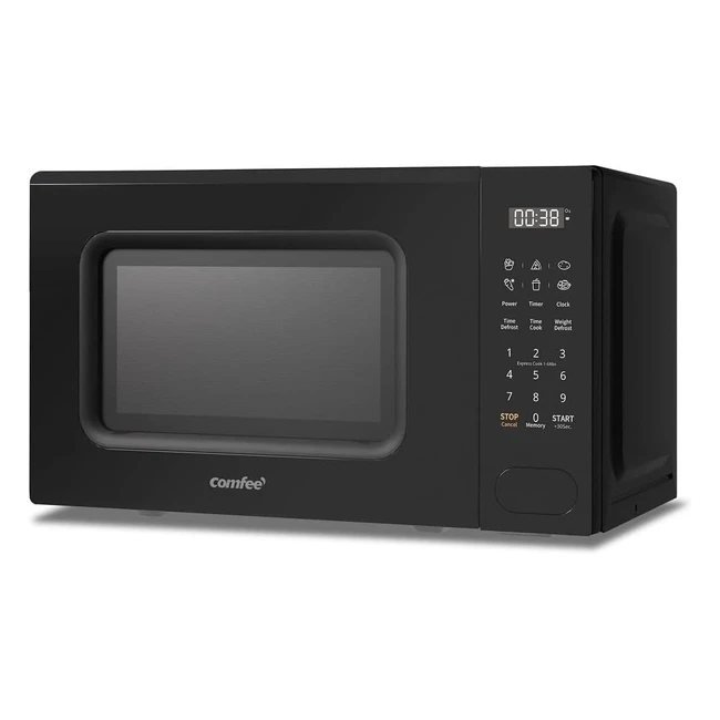Comfee 700W 20L Digital Microwave Oven | 6 Cooking Presets | Express Cook | Defrost | Memory Function