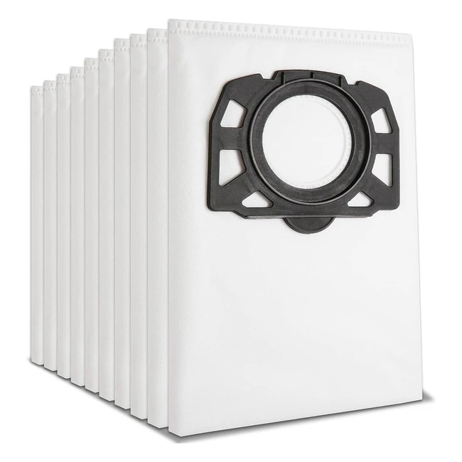 Lot de 10 sacs de filtre pour aspirateur Kärcher 28630060 - Haute qualité, filtration efficace