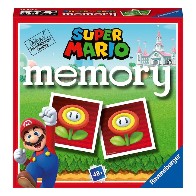 Juego de Memoria Ravensburger Super Mario 20825 - ¡Desarrolla atención y coordinación!