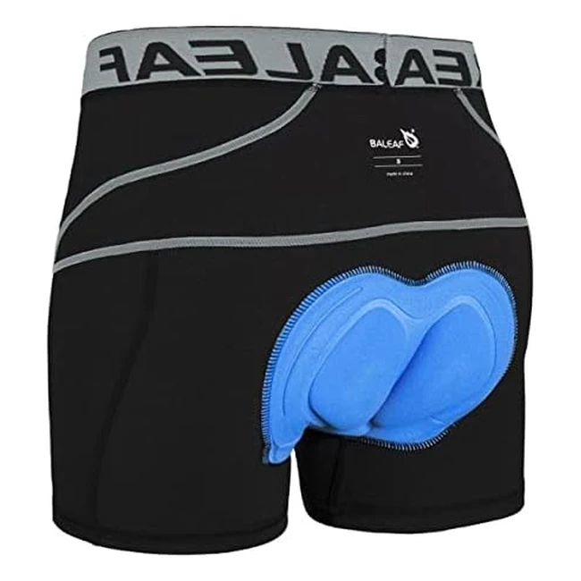 Pantalones cortos de bicicleta Baleaf 3D para hombres - Acolchados y cmodos