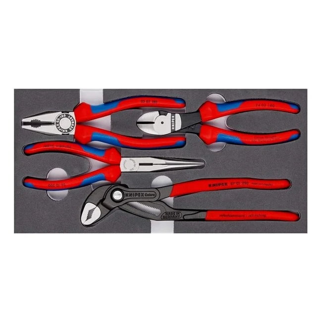 Kit utensili Knipex in materiale espanso 00 20 01 v15