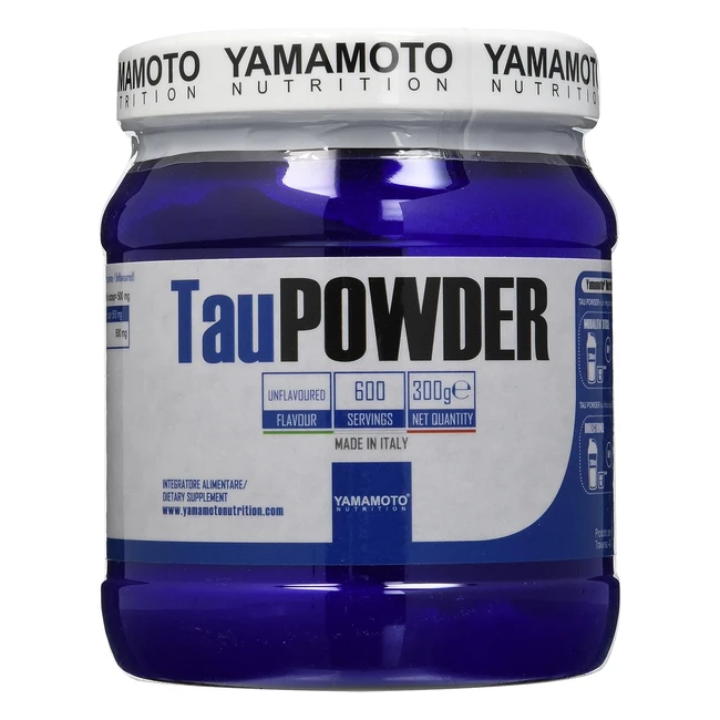 Yamamoto Nutrition Tau Powder 300 gr - Integratore Alimentare di Taurina in Polv