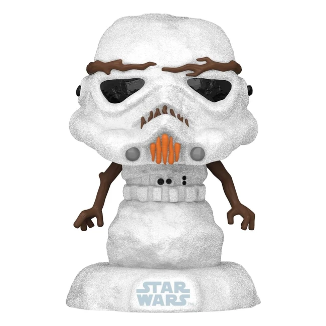 Funko Pop Star Wars Holiday Stormtrooper - Pupazzo di Neve - Figura in Vinile da Collezione