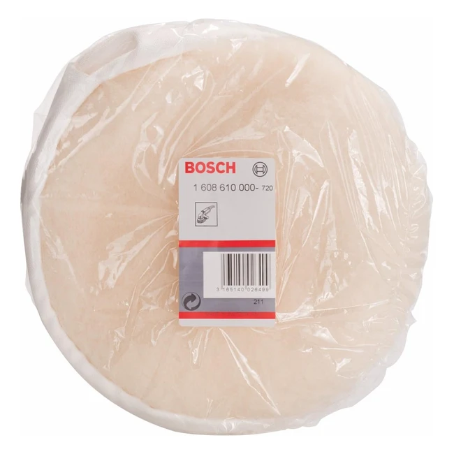 Cuffia per lucidatrice Bosch in lana di agnello 180 mm - Alta qualit e prestaz