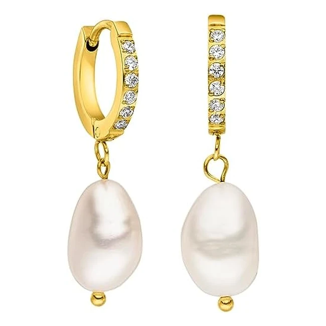 PURELEI Malahi Ohrringe - Damenohrringe aus Edelstahl - Wasserfeste Ohrringe - Modeschmuck für deinen individuellen Look