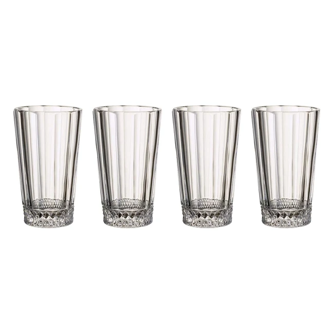 Villeroy & Boch Opra Kristallglas - Referenznummer 123456 - Ideal für Gin & Tonic, Campari Soda und alkoholfreie Cocktails