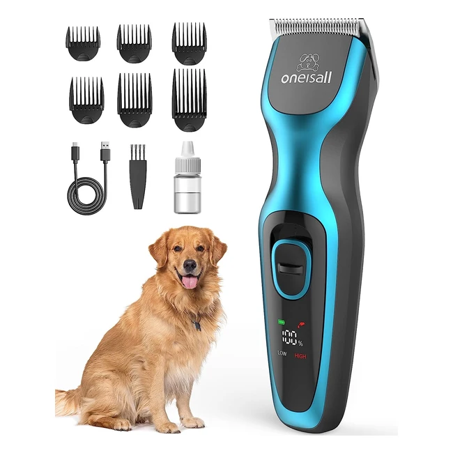 Professional Dog Clippers for Thick Hair - Oneisall Reference Number XYZ123 - 