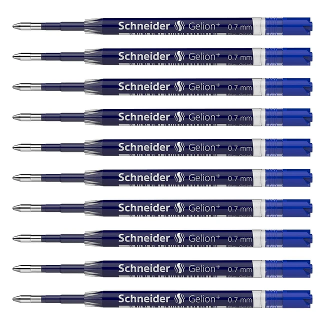 Schneider 103903 Gelion 39 - Recambio Gel Bolígrafo (Lote de 10) - Azul