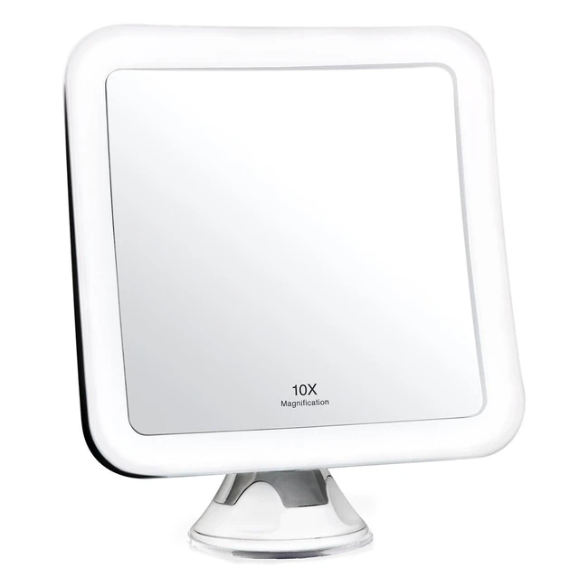 Miroir Grossissant 10x Fancii avec Lumire LED - Portable et Ajustable - Mira 1