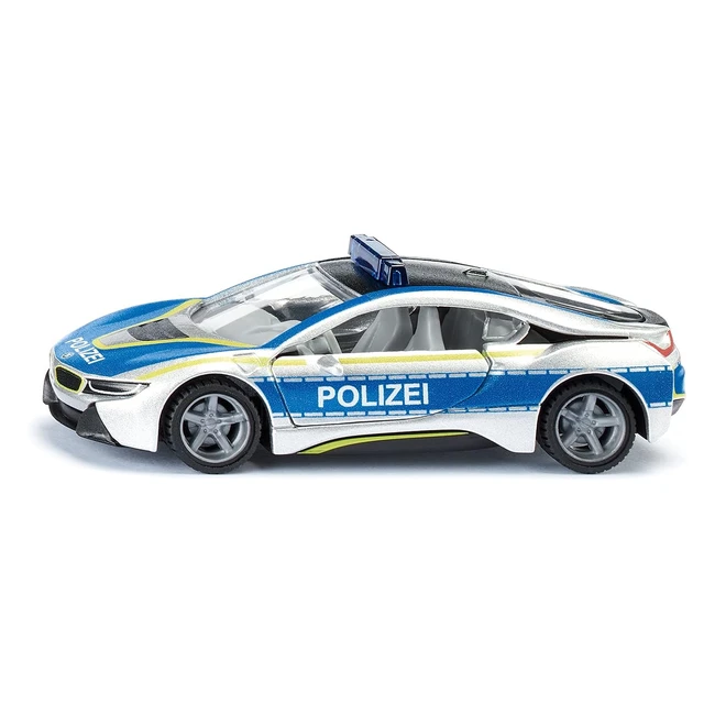 siku 1545 Super Spielzeugfahrzeuge Schwarzweiß BMW i8 Polizeiauto