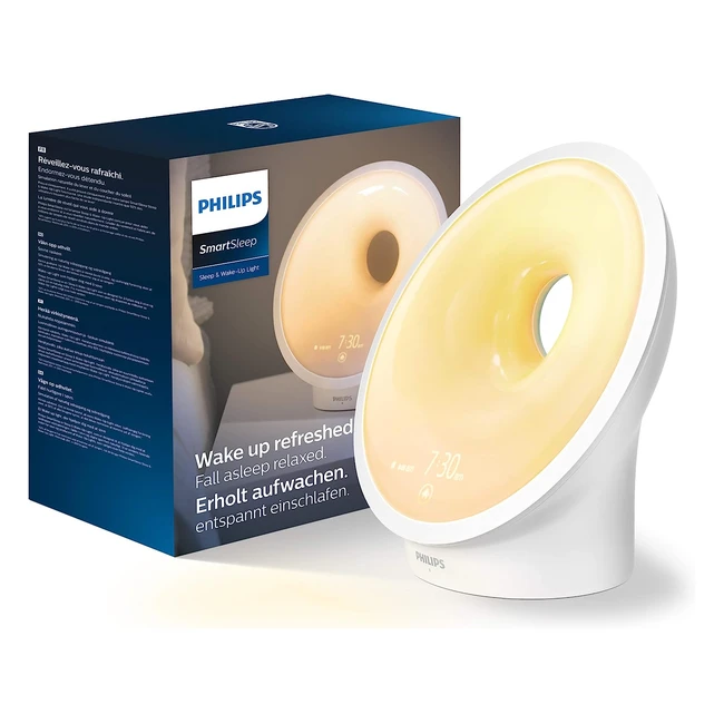 Philips Sleep & Wakeup Light with Relax Breath | Improve Wellbeing | Reference: XYZ123 | Smart Touch Display