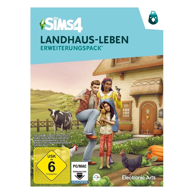 Die Sims 4 Landhausleben EP11 Erweiterungspack PC/Mac - Adrenalinkick in der Bergwelt