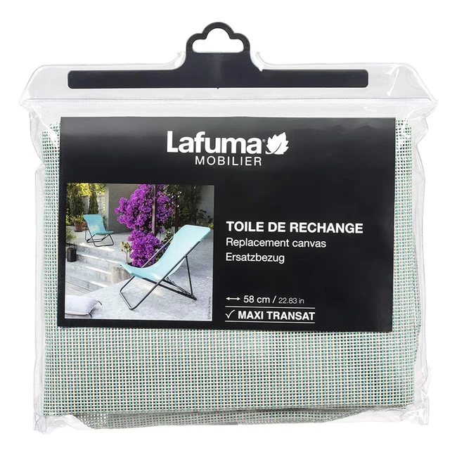 Toile Batyline pour Chaise Longue Maxi Transat 58 cm - Lafuma Mobilier LFM26559268 - Tilleul